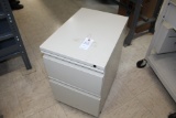 2 Drawer File Cabinet On Wheels.