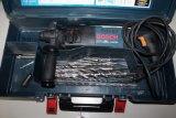 Bosch 11224vsr Roto-hammer W/bits & Case.