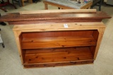 Pine Top For Hutch And 5' Oak Mantle.