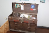 Kennedy Machinist Tool Box W/contents.