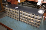 2 - 28 Drawer Parts Bins W/hardware.