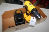 Dewalt 18v Dc970 Drill W/2 Batteries & Charger.