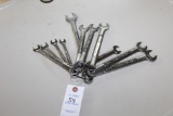 11 Craftsman Metric Wrenches From 10mm To 19mm.