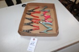 Box Of Snap-ring Pliers And Side Cutters.