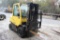 Hyster 80 Fortis Model H80FT Forklift - 8000lb. Ca S/N R005V01730K. LP Gas, Triple Stage Mast w/Side