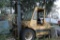 Cat-Towmotor Model B22 - 22,500lb. Cap. S/N 84Y204.  Diesel Engine w/2 Stage Mast.