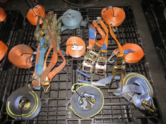 9 Sets of Ratchet Straps
