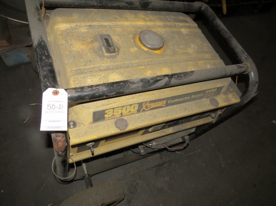 3500 Watt Xtreme Contractor Series Generator