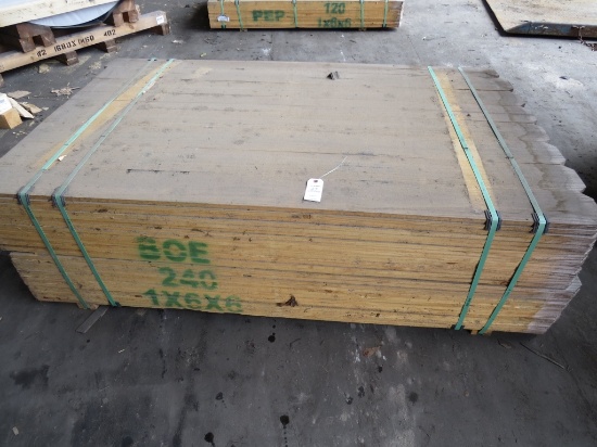1"x6"x6' Fence Boards (240 pieces)