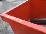 STACKABLE SELF DUMPING HOPPER STANDARD DUTY 1.0 CUBIC YARD   (4,000 lb capacity)