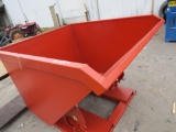 SELF DUMPING HOPPER STANDARD DUTY 2.0 CUBIC YARD  (4,000 lb capacity)