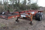 1988 Hyundai Model CSN 20002 20' Container Chassis VIN: 145C242S2JL004157  Vin # 145C242S2JL004157