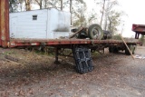 1985 UTIL FS2 VIN: 1UYPS24SXPA244006  FLAT BED TRAILER