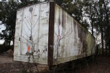 1981 GREAT DANE VIN: 1GRAA8826BB045110  ENCLOSED TRAILER