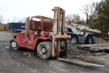 Clark C500 Forklift - 30,000lb. Cap. 2272 hours, Diesel Engine and Single Stage Mast.