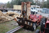 TCM Model FD70Z7 Forklift - 13,650lb. Cap. Diesel Engine, Triple Stage Mast, 4235 Hours