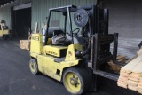 Hyster XL2 Model S155XL2 Forklift - 15,500lb. Cap. S/N B024D06862X. LP Gas, Triple Stage Mast, 629 H