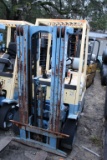 Hyster Model S50XM Forklift - 5000lb. Cap. S/N D187V24986Z. LP Gas, Triple Stage Mast, 2371 Hours.