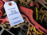 Lot of 9 Chains & Binders