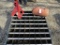 Bolt Bin with Bolts, Jack stand, and 2-gal air tan