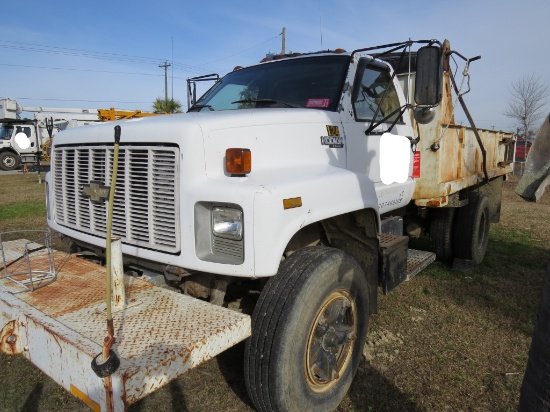 Chevy Flat Bed Dump Truck