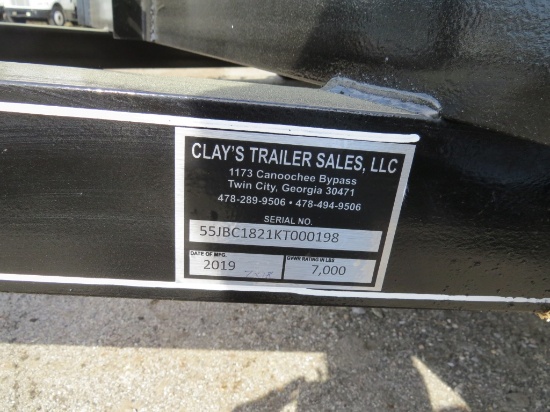 2019 Large Utility Trailer