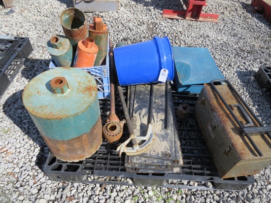 5 Core bits, conduit Bender, and Pipe threader