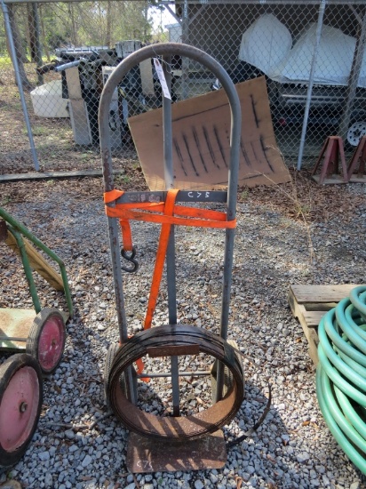 Hand Truck with Strapping