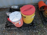 Water coolers, Fire extinguisher, and misc