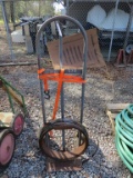 Hand Truck with Strapping