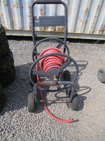 Garden Hose on Reel