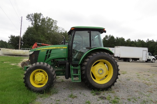 "2014 John Deere 6140 Tractor Serial: 1P06140DAEM051256