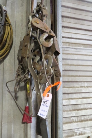 Lot of 5 Cable Hoist