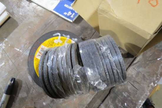 Assortment of 7" & 4.5" Grinding Wheels
