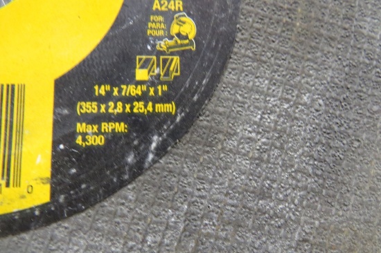 Lot of March Abrasive Metal Cut-Off Blades