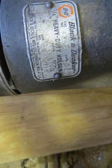 Black & Decker Heavy Duty Holgun