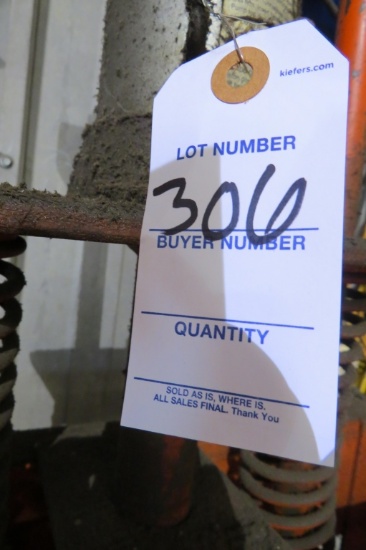 Dayton 25 Ton Hydraulic  Jack & Press Press Model: 3Z916A Jack Model: 3ZC63