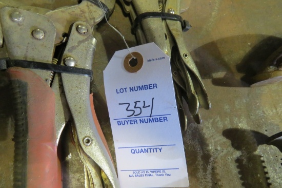 Lot of Vice Grip Clamps