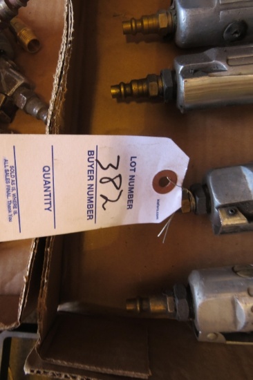 Lot of 4 3/8 Air Ratchets