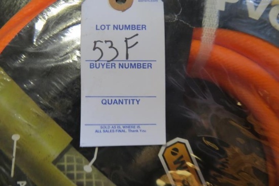 NEW PVC Air Hose 50' Length 3/8" Diameter
