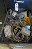 Cabinet Full of Misc. Electrical See Pics