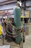 Complete Oxygen/Acetylene Cutting Set W/Cart