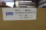 Patriot Tools 4.5 x 1/4 x 7/8 NEW IN BOX  Grinding Discs 25 Per Box