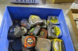 Lot of Tape Measures