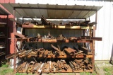 HUGE LOT Metal/Shelves Mixed Metal & Metal Shelves