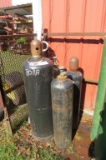 4 Accetylene Bottles