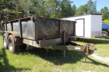 Tandem Axle Dump Trailer 6.9' W x 12' L Vin: 4YZDT122651008884