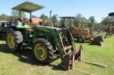 John Deere 522 Tractor with Loader Runs Great! 687hrs Showing