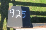Custom Metal/Wood Bench