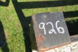 Custom Metal/Wood Bench